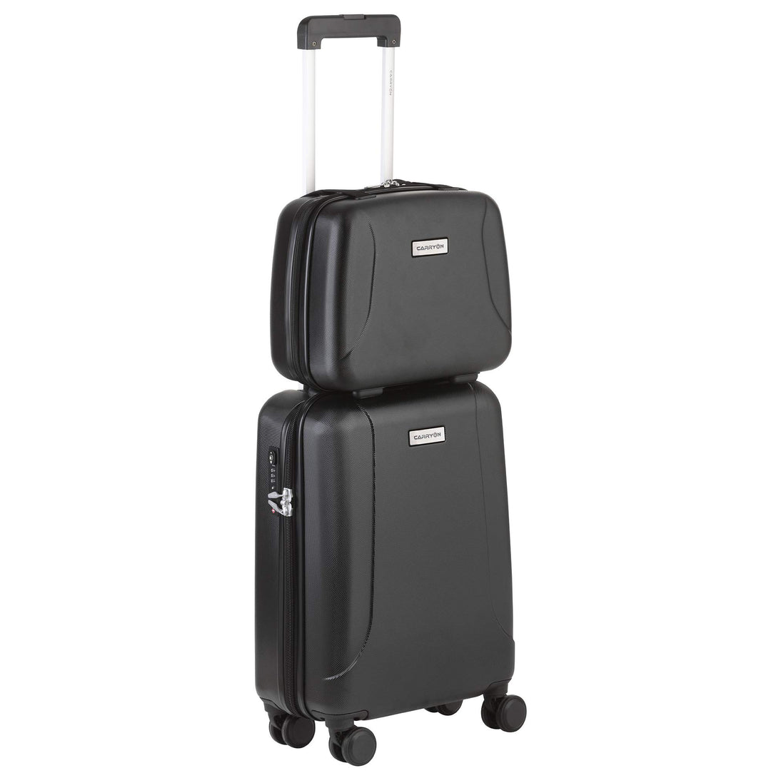 CarryOn Skyhopper Hartschalen Kosmetikkoffer mit handgepackkoffer 55cm, Beauty case mit Spiegel - Sc