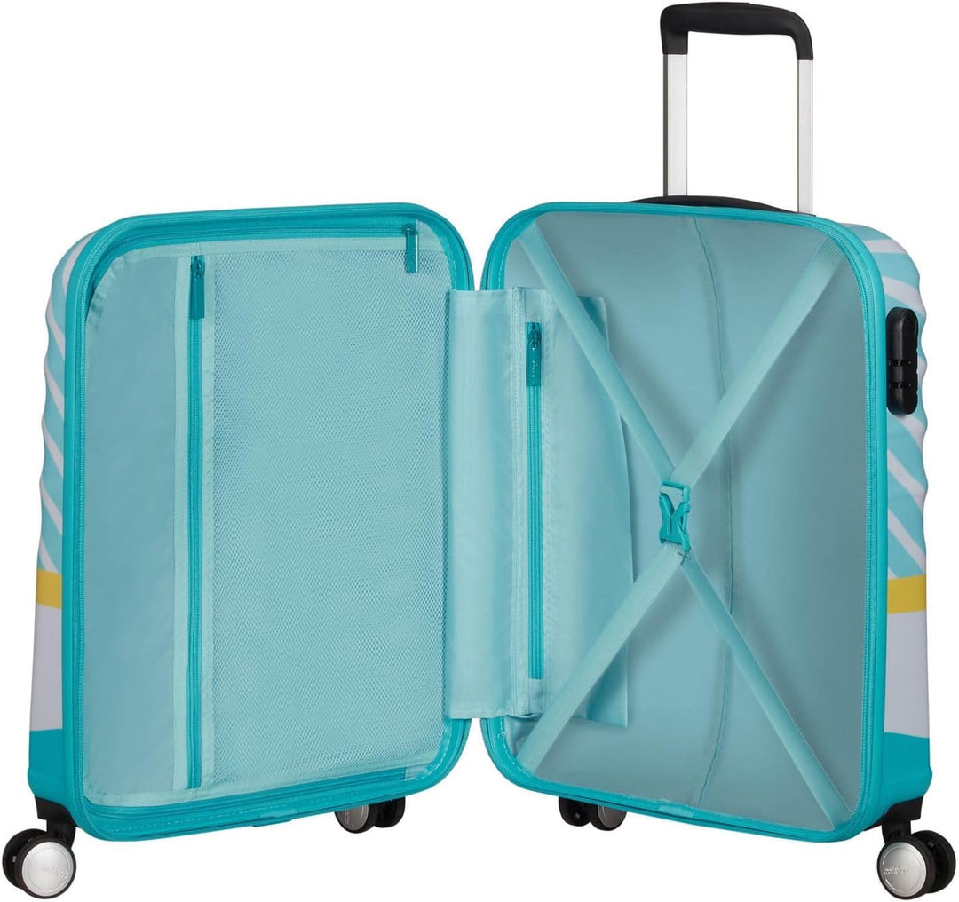 American Tourister Wavebreaker Disney - Spinner Mehrfarbig (Mickey Blue Kiss) S(55 cm - 36 L), Mehrf