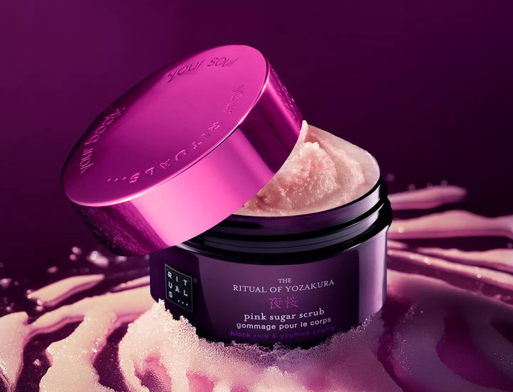 RITUALS The Ritual of Yozakura Pink Sugar Scrub, mit Schwarzem Reisextrakt & Yoshino-Kirsche, 250 g