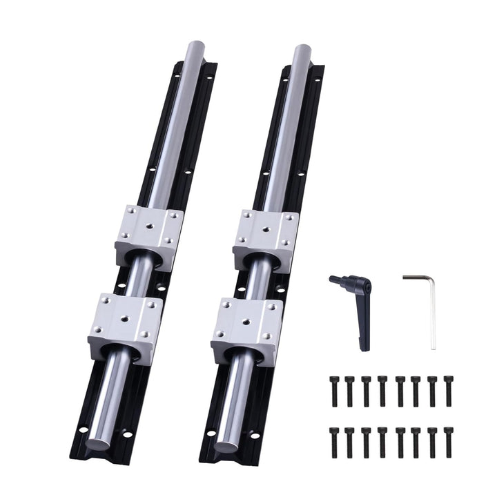 ONLISUM SBR16 Linearführung mit 2 x SBR16-1000mm Linearschienen und 4 x SBR16UU Lagerblock,Linearsch