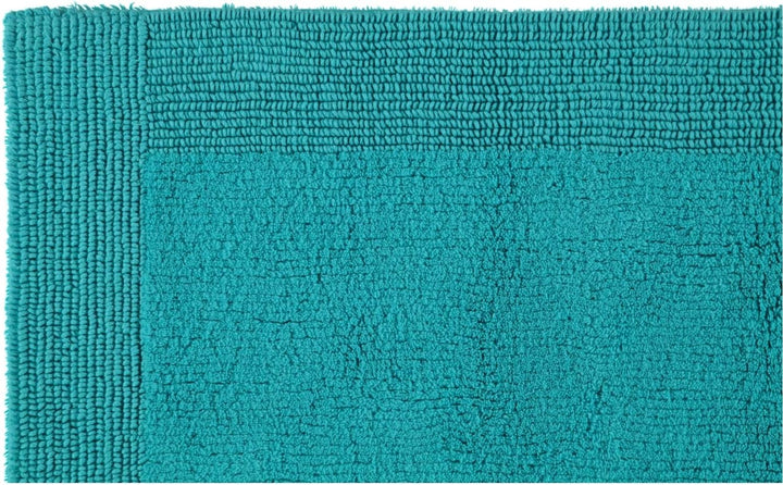Rhomtuft Badteppiche Prestige Azur - 41 Toilettenvorlage mit Ausschnitt 60x60 cm Azur - 41, Toilette