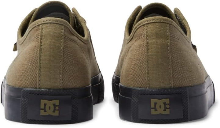 DC Shoes Herren Manual Sneaker 44 EU Olive Black, 44 EU Olive Black