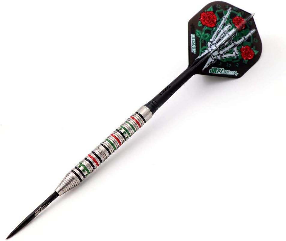 CUESOUL Jazz-Metal 21/23 / 25g Stahlspitze 90% Wolfram Dart Set mit integrierten ROST Flights CSJM-J
