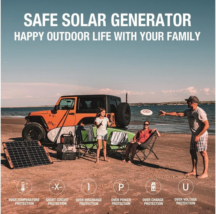 SOLAR PANEL SOLARSAGA 100/HTO587 JACKERY