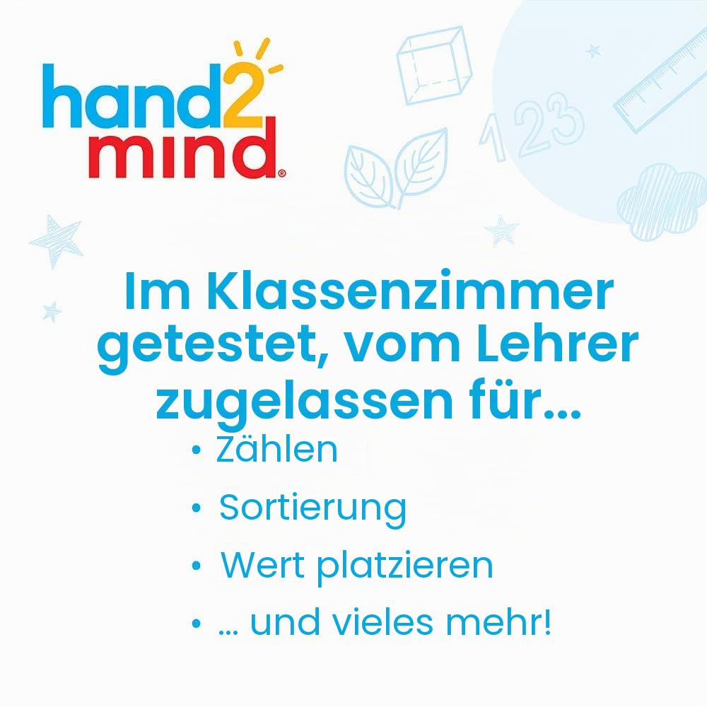 Learning Resources Homeschooling-Greifobjekte-Set (8-10 Jahre), Mathematik-Unterrichtsset, Besser le