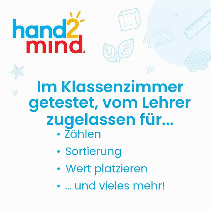 Learning Resources Homeschooling-Greifobjekte-Set (8-10 Jahre), Mathematik-Unterrichtsset, Besser le