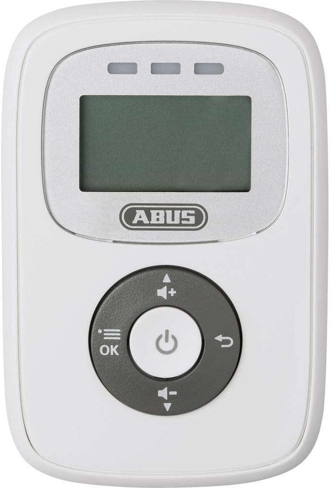 ABUS Babyphone Tom mit Temperatur-Sensor | beleuchtetes Display | 300m Reichweite | schnurlos | Akku