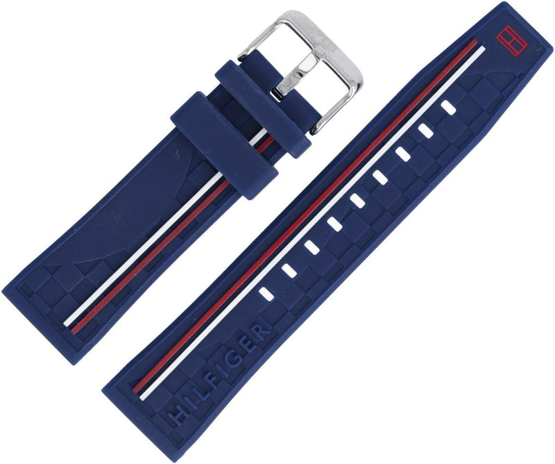 Tommy Hilfiger Uhrenarmband 22mm Kunststoff Blau - 679302205