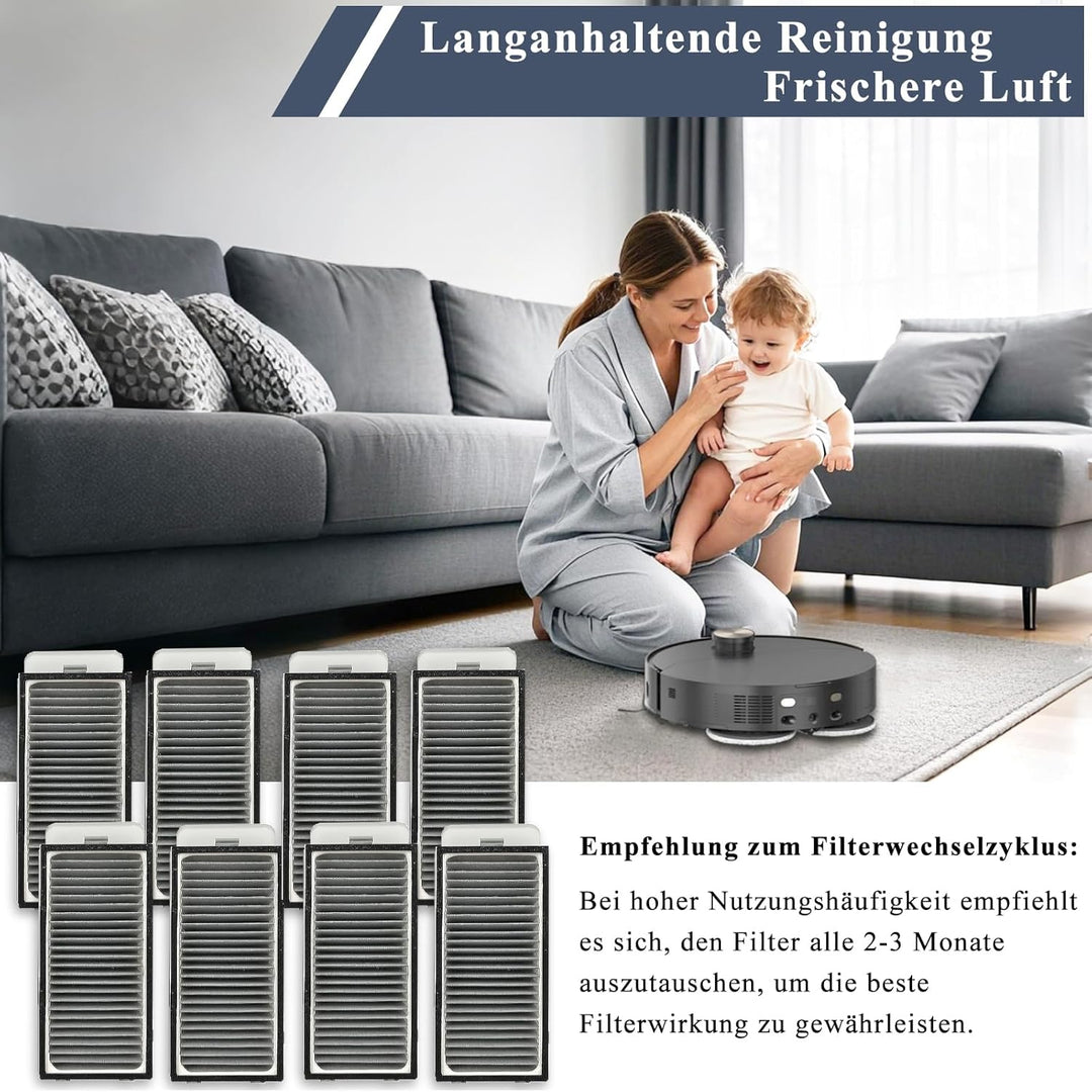 HEPA Filter kompatibel mit Dreame X50 Ultra Complete/L50 Pro Ultra /X50 Master/S40 Enhanced Edition/