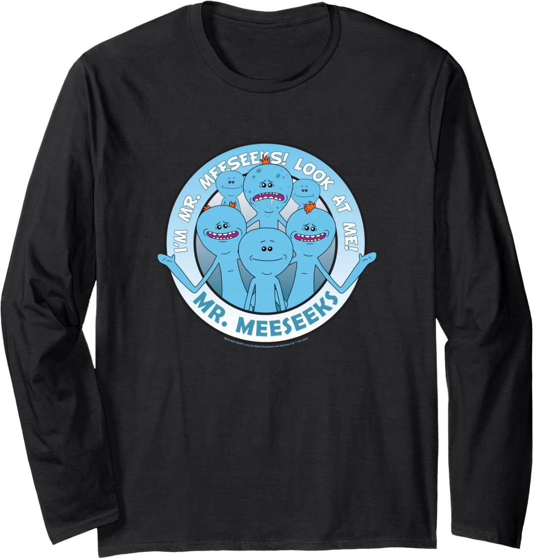 Rick and Morty Mr. Meeseeks Langarmshirt