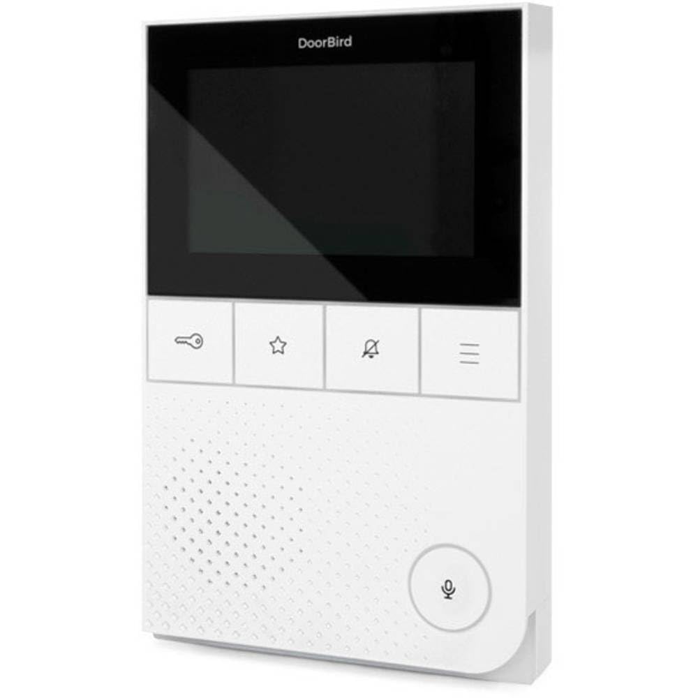 DoorBird A1101 IP-Video-Türsprechanlage WLAN, LAN, Inneneinheit weiss Single, Single