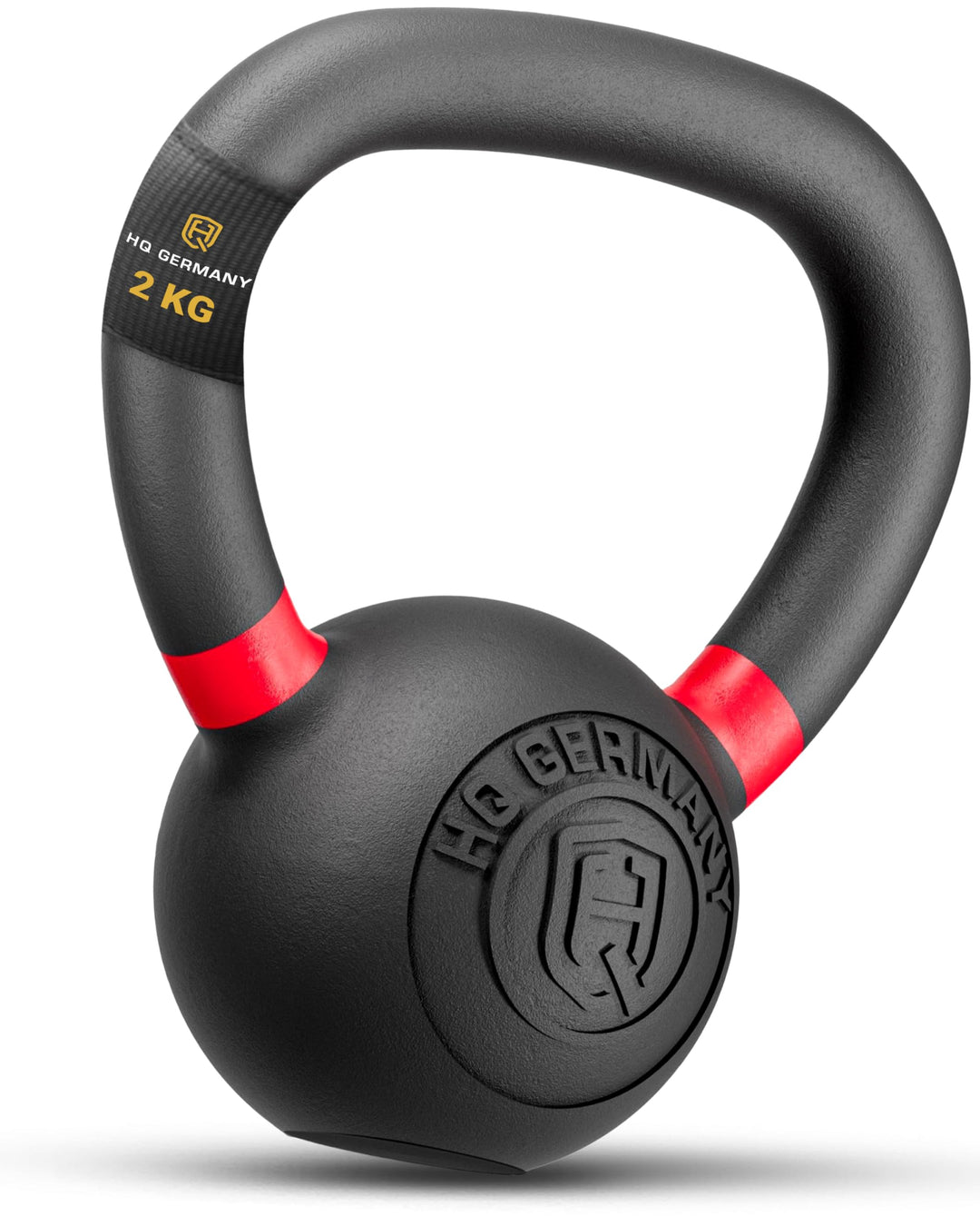 HQ Germany® Powdercoat Kettlebell | Vollguss | 2-32kg | Starter-Sets | ±2,0% Gewichtstoleranz 02KG,