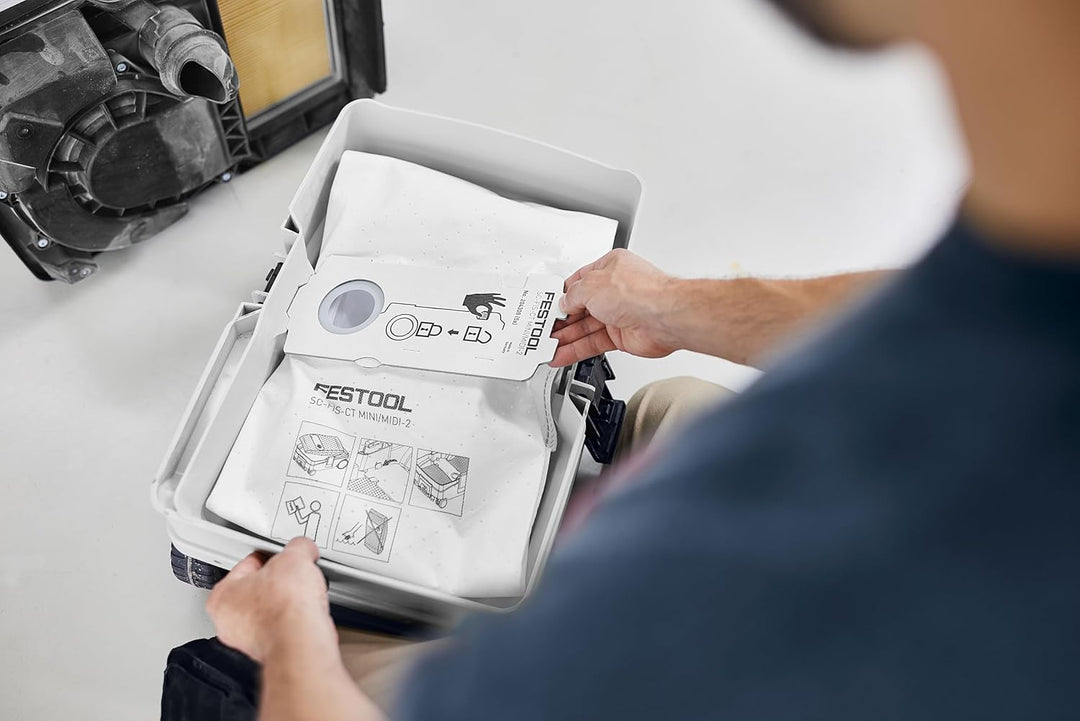 Festool Absaugmobil CLEANTEC CTL MIDI I, 350 – 1200 W, 3700 l/min