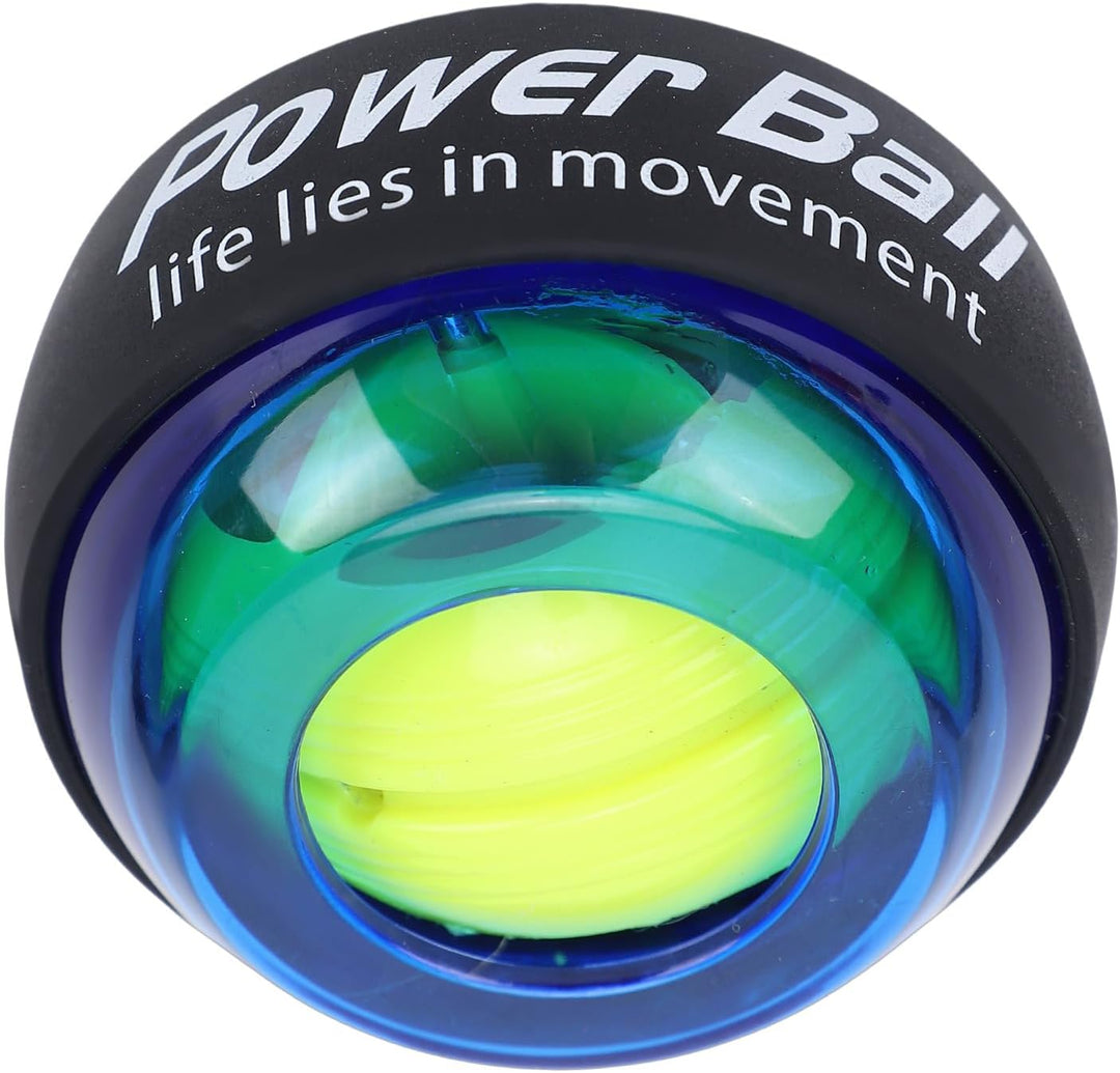 Bewinner Handgelenk-Trainingsball mit Beleuchtetem Gyroskop, Arm- und Unterarm-Trainingsgerät für Gr