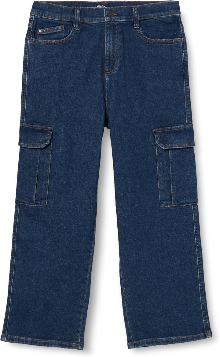 s.Oliver Jungen Cargo Jeans, Relaxed Fit, 170 57z2 Blau