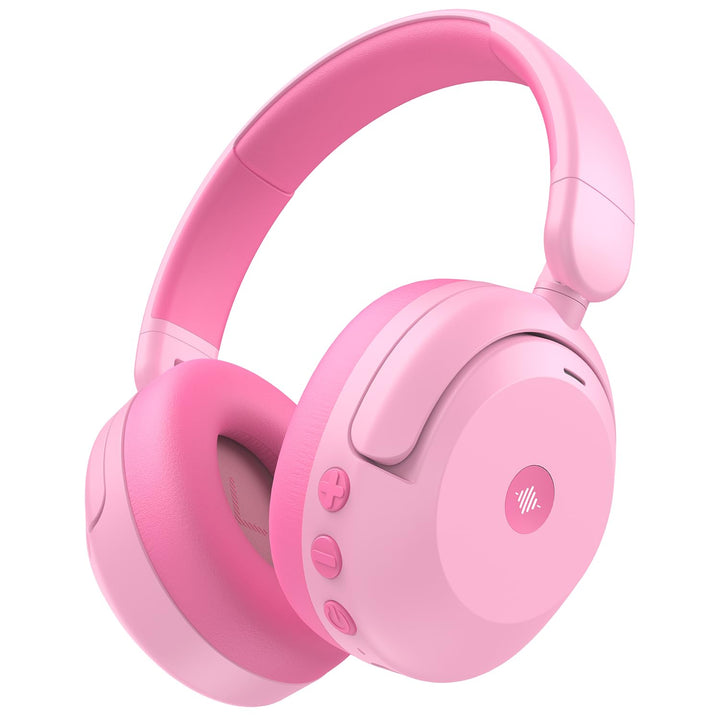 iClever Noise Cancelling Kopfhörer Kinder Bluetooth, 60H Spielzeit, 80dBA Sichere Lautstärke, Bequem