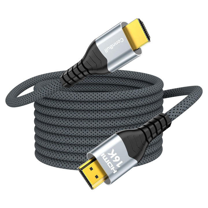 16K 10K HDMI 2.2 Kabel 96Gbps 5m, Ultra High Speed HDMI Kabel unterstützt 16k 60Hz 8K 240Hz 4K 480Hz