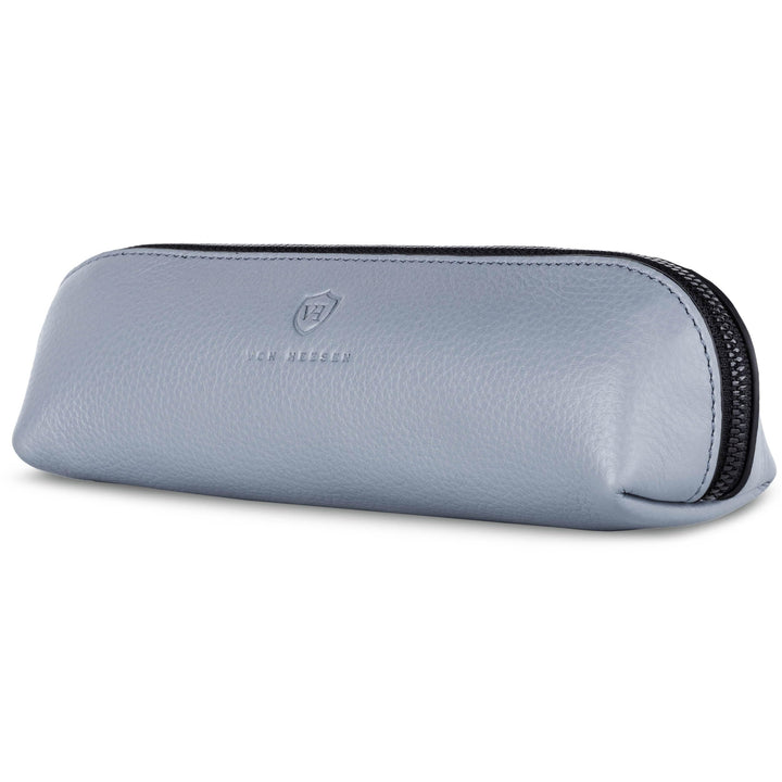 VON HEESEN® Echtleder Federmäppchen Leder Federmappe Etui für Stifte Mäppchen Schule Federtasche Uni