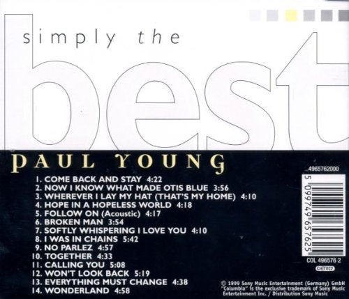 Simply the Best, Audio-CD