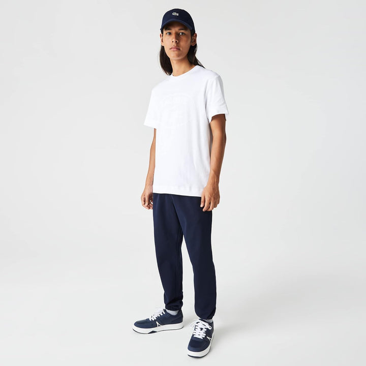 Lacoste Herren T-Shirt XXL Weiss, XXL Wei&#xDF;