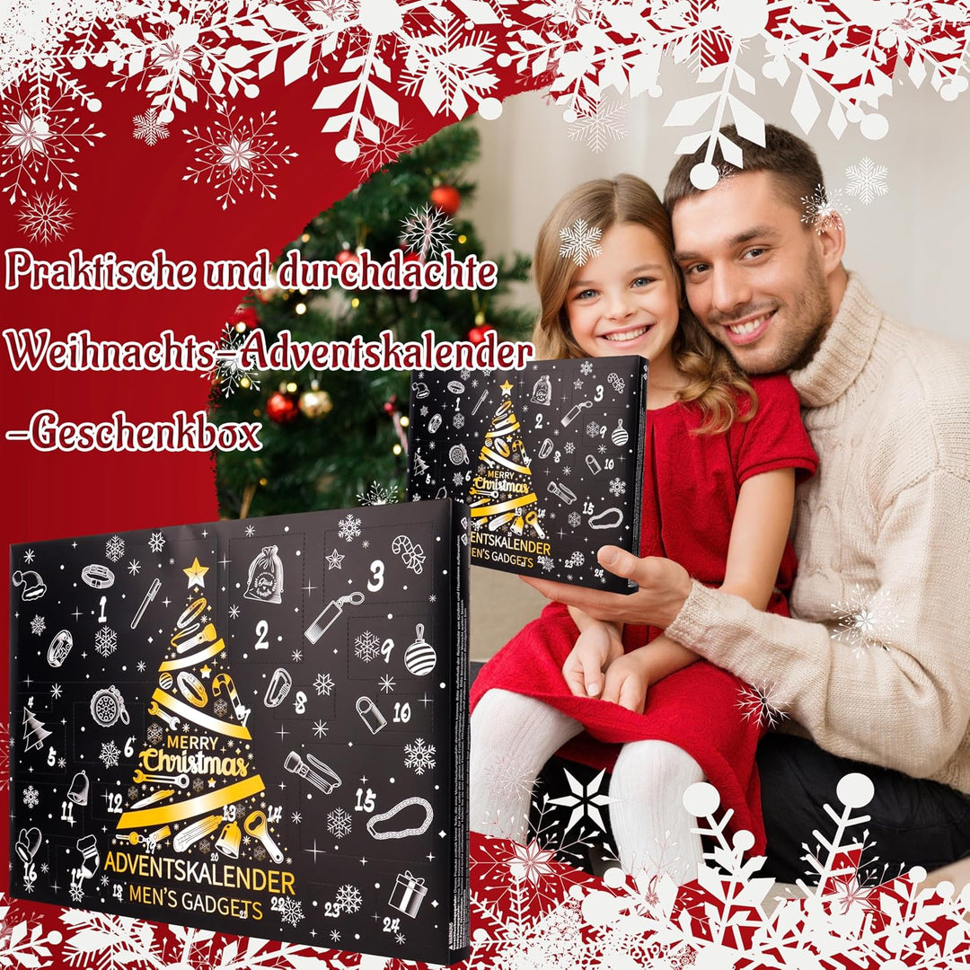 Jeasona Werkzeug Adventskalender 2026 für Männer Erwachsene Herren | Adventskalender Ideen Weihnacht