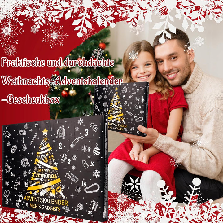 Jeasona Werkzeug Adventskalender 2026 für Männer Erwachsene Herren | Adventskalender Ideen Weihnacht