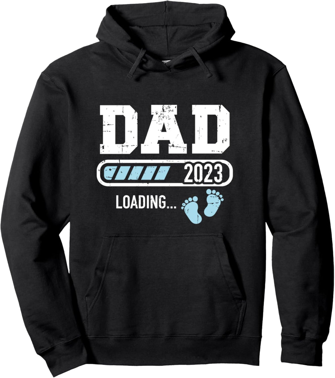 Dad 2023 loading for pregnancy ankündigung Pullover Hoodie