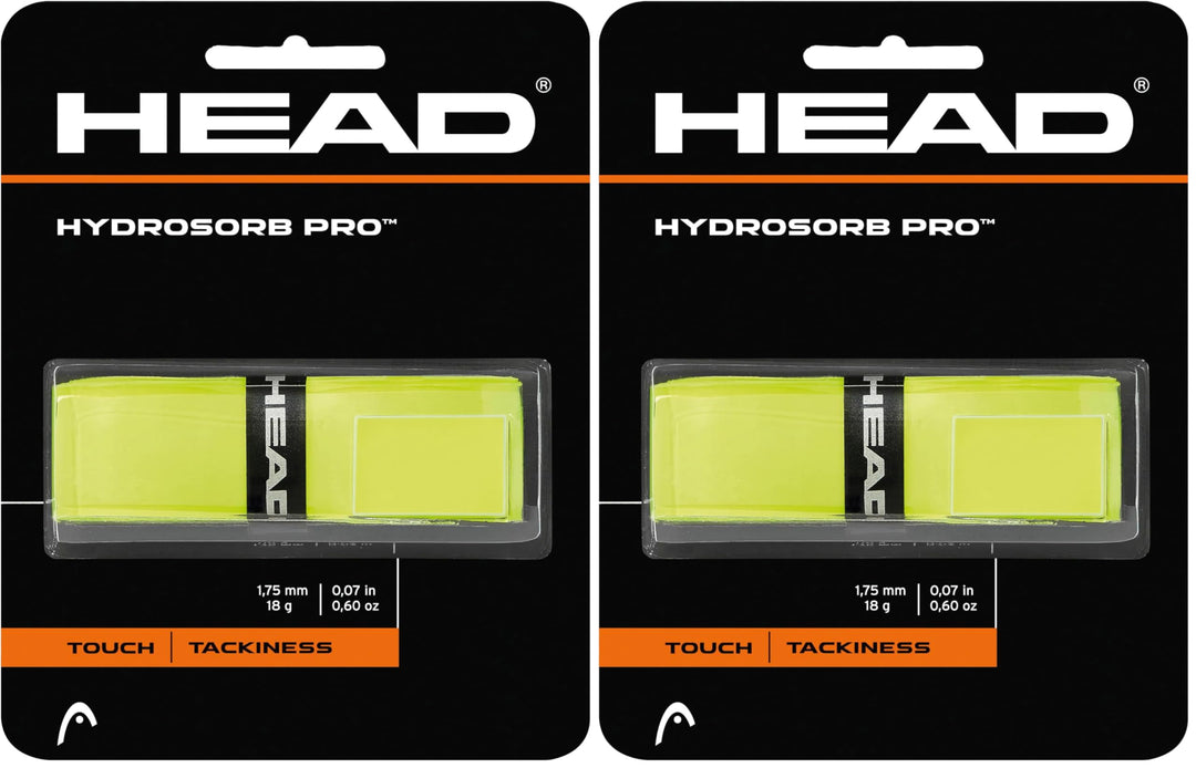 HEAD Hydrosorb Pro Griffband yellow Einheitsgrösse (Packung mit 2) Single, yellow Einheitsgrösse (Pa