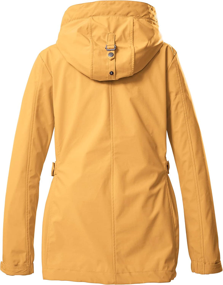 G.I.G.A. DX Damen Gs 96 Wmn Sftshll Jckt Softshelljacke/Outdoorjacke mit Kapuze 42 gebranntes gelb,