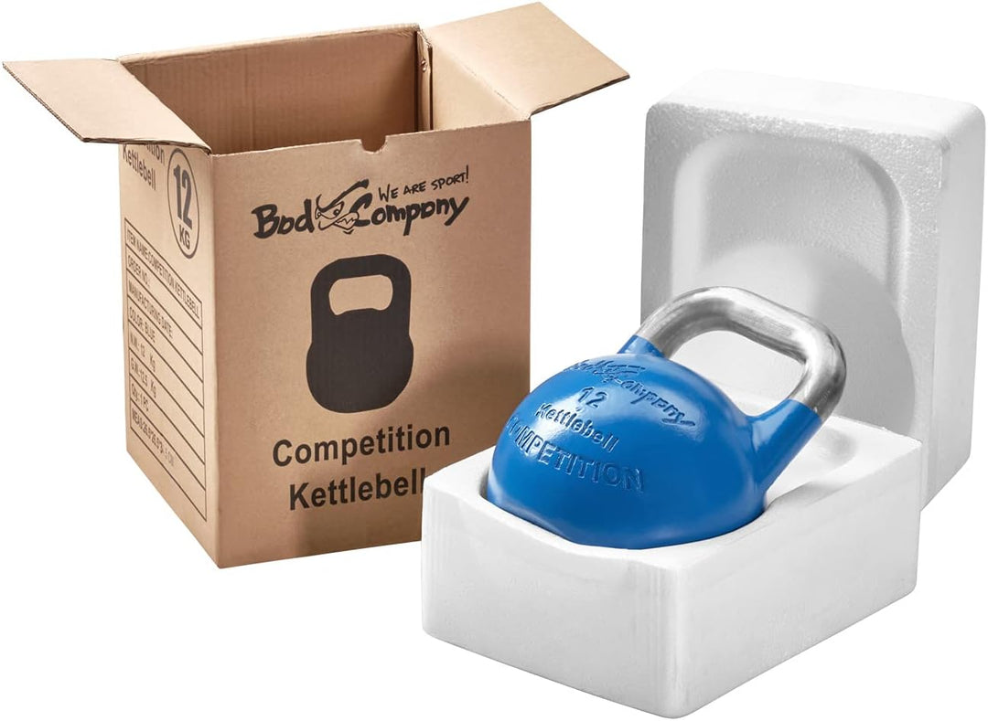 Bad Company Competition Kettlebell I Kugelhantel aus Stahl I Schwunghantel Workout in verschiedenen
