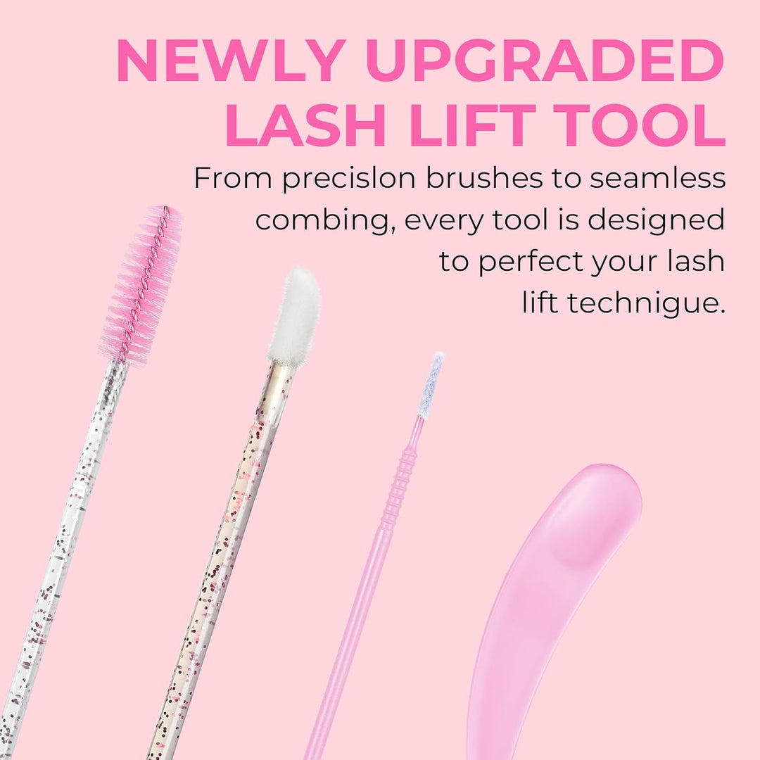 Lomansa Wimpernlifting Set, Lash Lifting Set, Augenbrauen Lifting, Tubuläre Emulsion, einfache Anwen