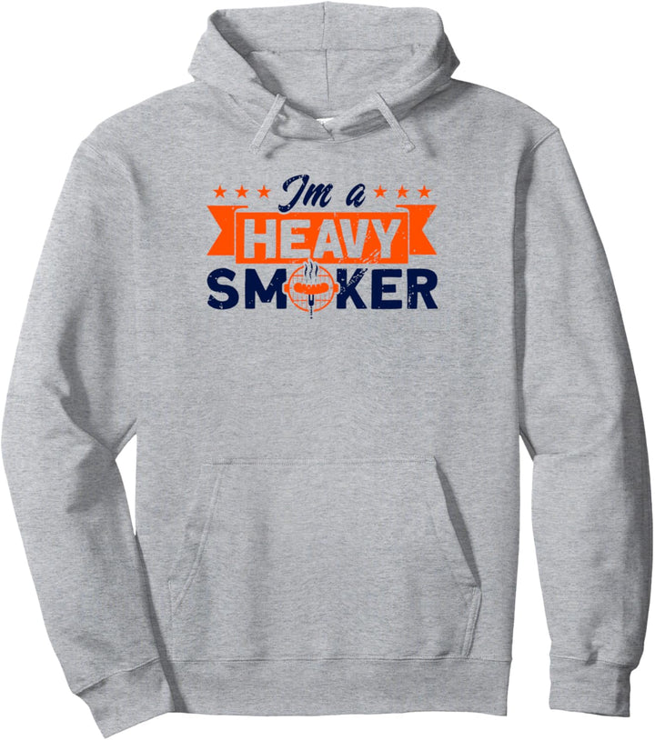Ich Bin Ein Starker BBQ Smoker Grill Pullover Hoodie