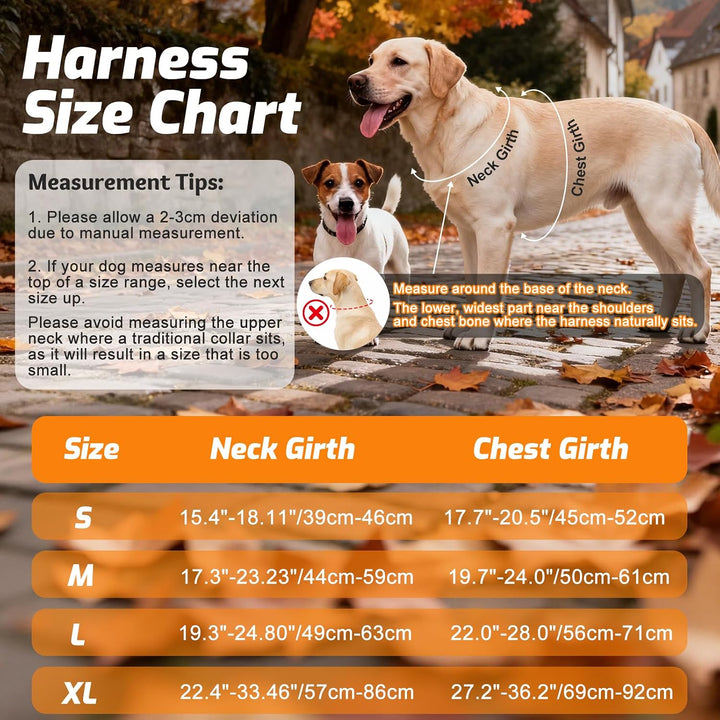 Hundegeschirr für Kleine Mittelgrosse Grosse Hunde, Anti Zug Geschirr Hund, No Pull Verstellbar Refl