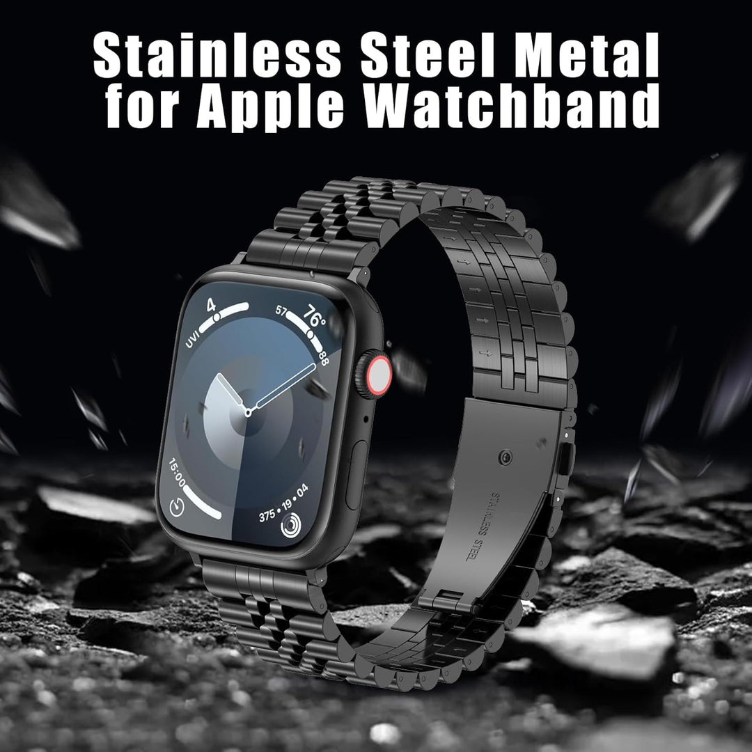 EZMVZKU Armband Kompatibel mit Apple Watch 49mm 45mm 44mm 41mm 42mm 40mm 38mm 46mm Damen Herren, Ede