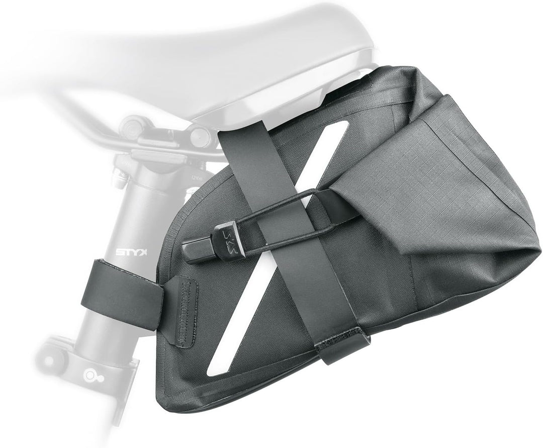 SKS GERMANY Trail Saddle Bag L Satteltasche für Fahrräder (Fahrradtasche, Spritzwasserdicht, Rolltop