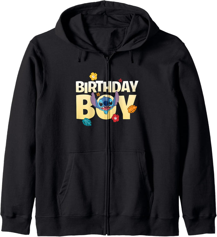 Disney Lilo & Stitch Birthday Boy Kapuzenjacke
