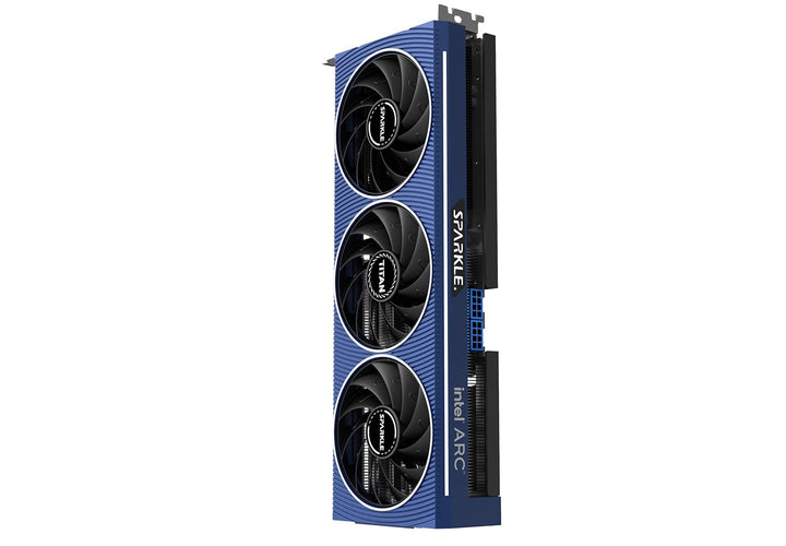 SPARKLE Intel Arc A770 Titan OC Edition, 16 GB GDDR6, ThermalSync, zerrissene Kühlung, Axiallüfter,