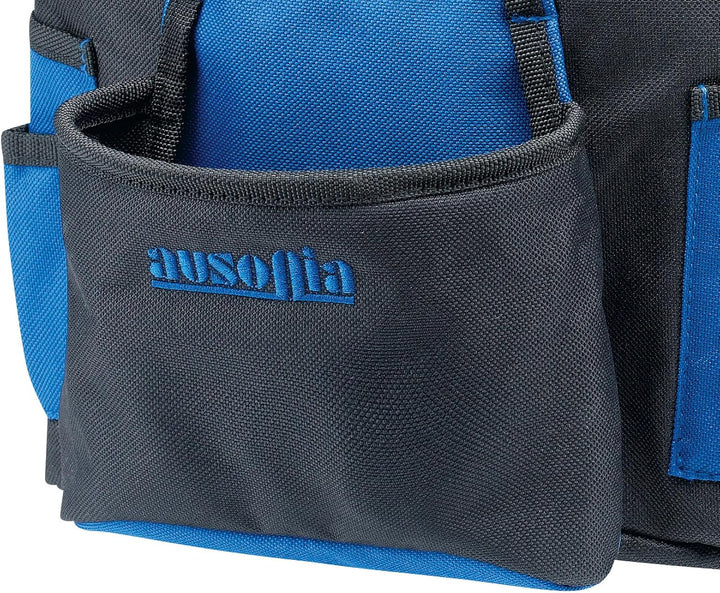 Ausonia - 48267 Ausonia Werkzeuggürtel Werkzeugtasche mit 2 Aufbewahrungstaschen und Schlaufe für ei