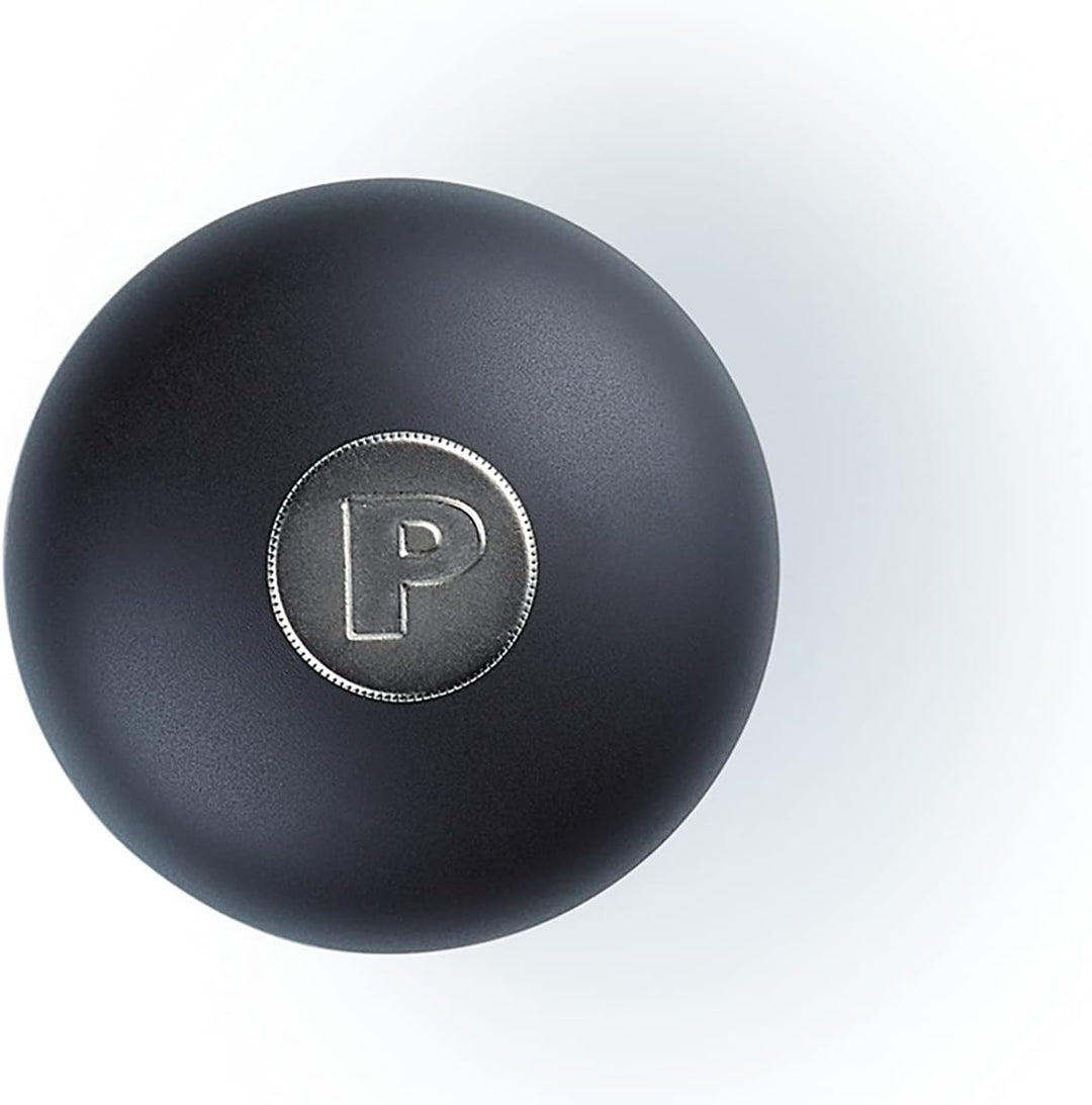 Le Creuset Pfeffermühle, ABS-Kunststoff, 6,2 x 6,2 x 20,8 cm, Keramik-Mahlwerk, Schwarz matt, 960019