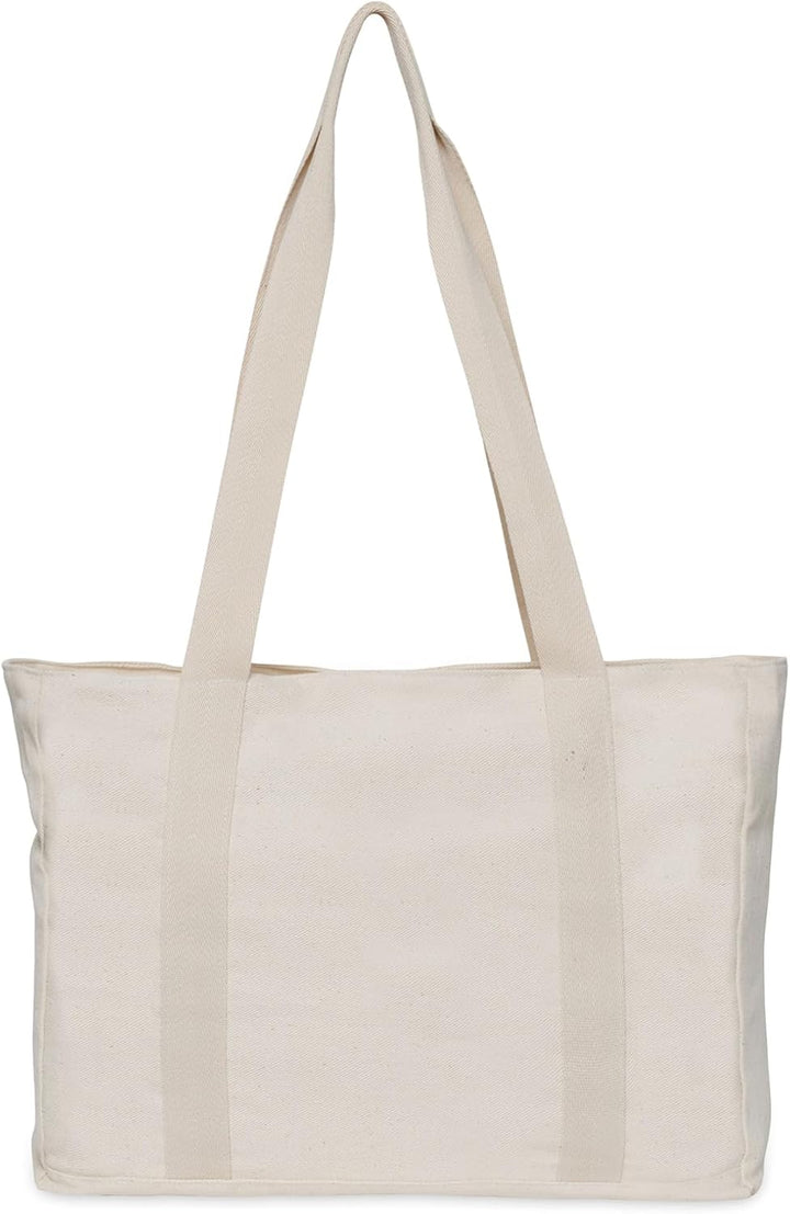 Jollein Wickeltasche Shopper Twill, Natural, Twill, Natural
