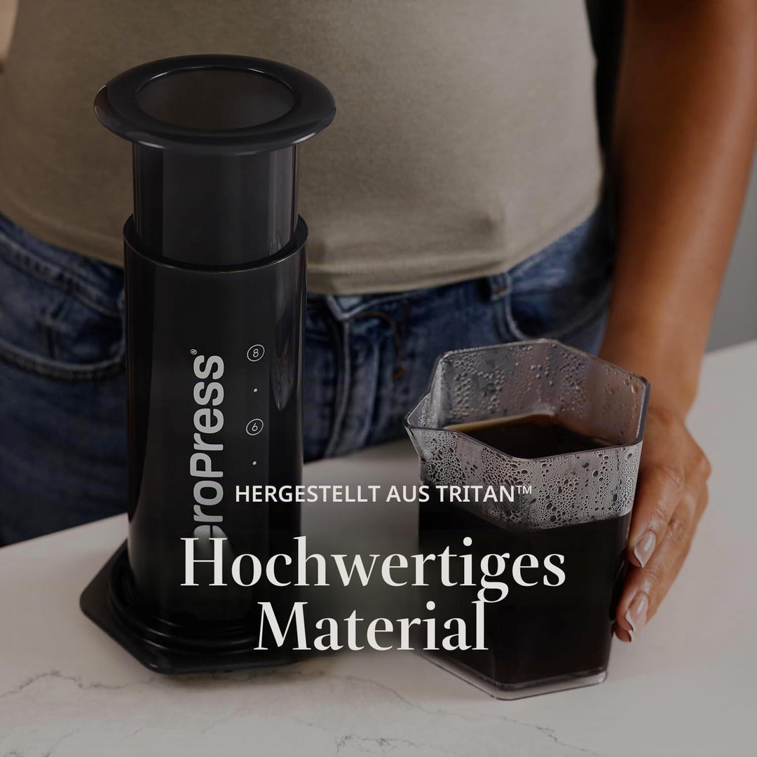 AeroPress Kaffeekaraffe, 600 ml (20 oz) Fassungsvermögen, Bruchsichere Pour Over Karaffe, Ideal für