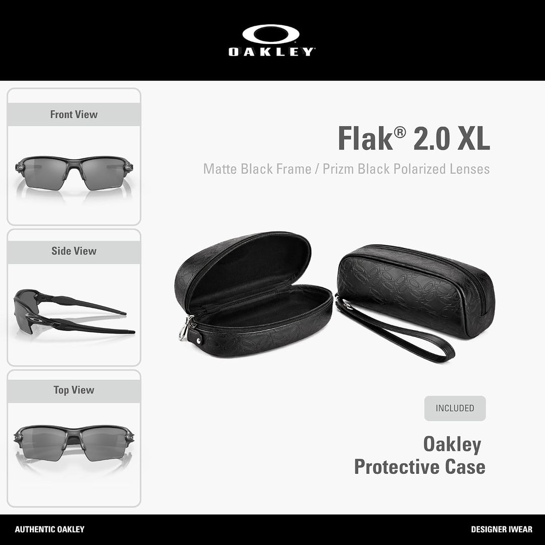 Oakley Sonnenbrille Flak 2.0 XL 59 Matte Black, 59 Matte Black