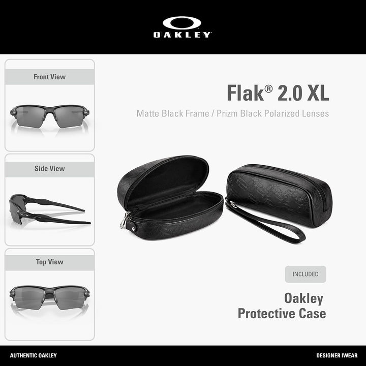 Oakley Sonnenbrille Flak 2.0 XL 59 Matte Black, 59 Matte Black