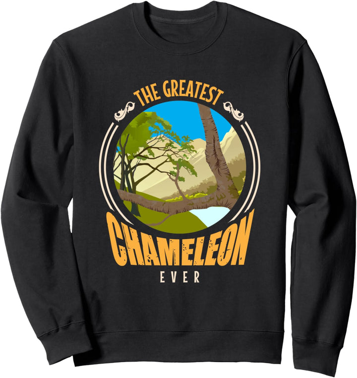 Der grösste Chamäleon aller Zeiten grafische Lebensraum Sweatshirt