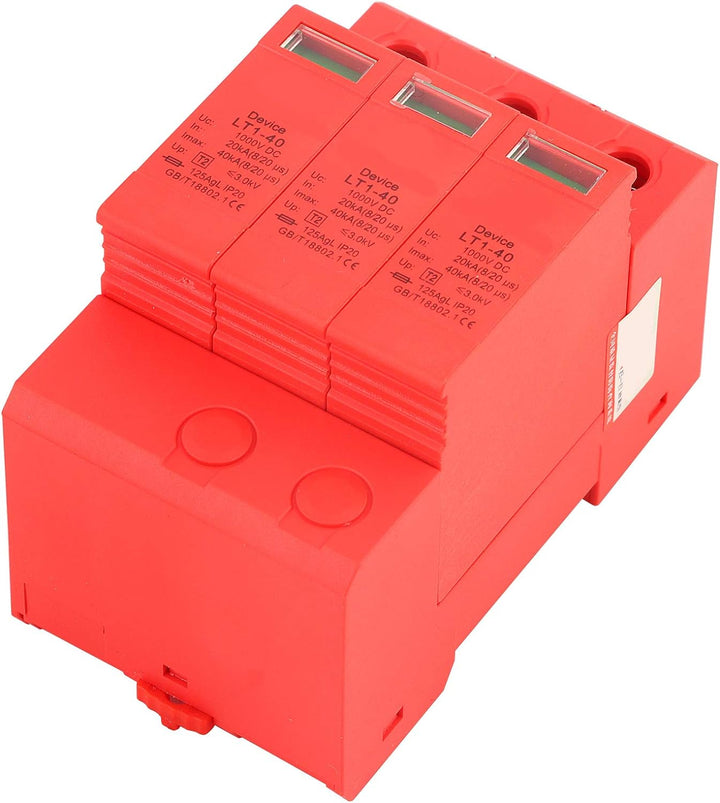 3P 3,0KV DC-Überspannungsschutz-Ableitergerät für Blitzschutz (2pcs 3p40ka) 2pcs 3P 40kA, 2pcs 3P 40