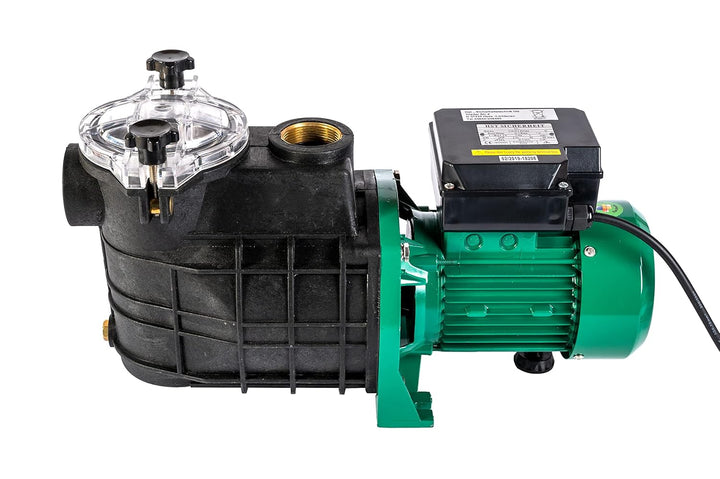 HST Leis Poolpumpe 20m3, 20000 Liter/Std, 1100 W I Erweiterbare Filterpumpe mit geringer Energieaufn