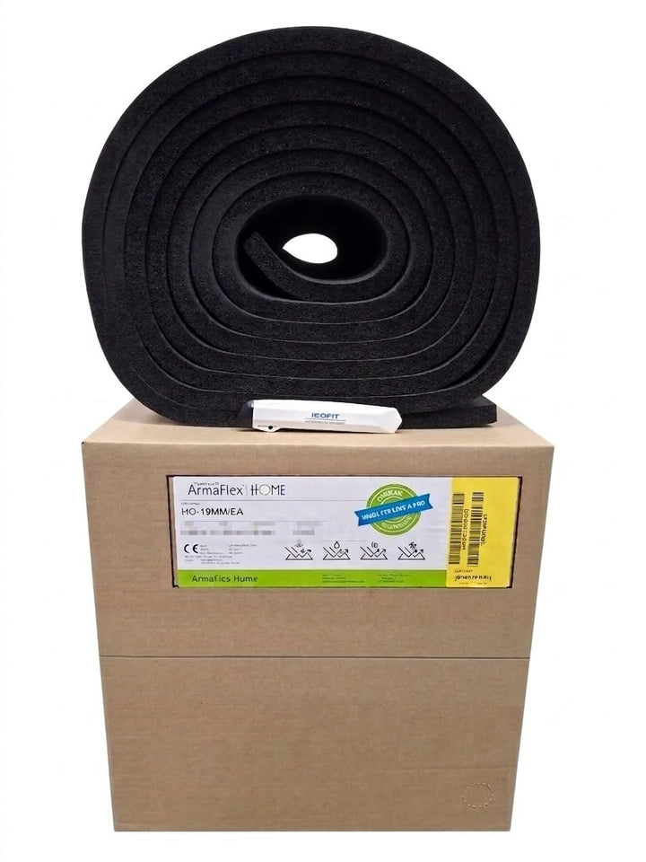 Armaflex Home 6 / 10 / 19 / 25 / 32 mm selbstklebend (Volle Kartons &amp; Zuschnitte) (25 mm, 4 m2) + Or