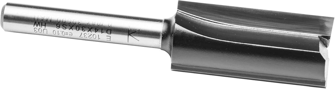 ENT 10237 Nutfräser HW, Schaft (S) 6 mm, Durchmesser (D) 14 mm, NL 30 mm, SL 32 mm, GL 62 mm D=14 /