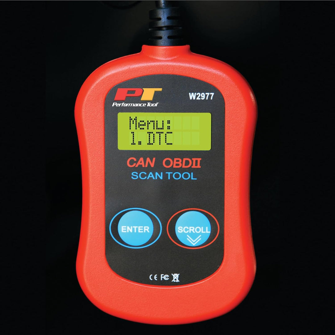 Performance Tool W2977 Automotive-Engine-Code-scanners CAN OBDII Diagnostic Scan Tool, CAN OBDII Dia