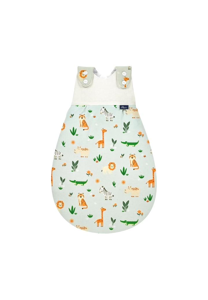 Alvi Baby-Mäxchen Aussensack Bio-Baumwolle Baby Schlafsack, 2.5 TOG, für Sommer und Winter, Ganzjahr